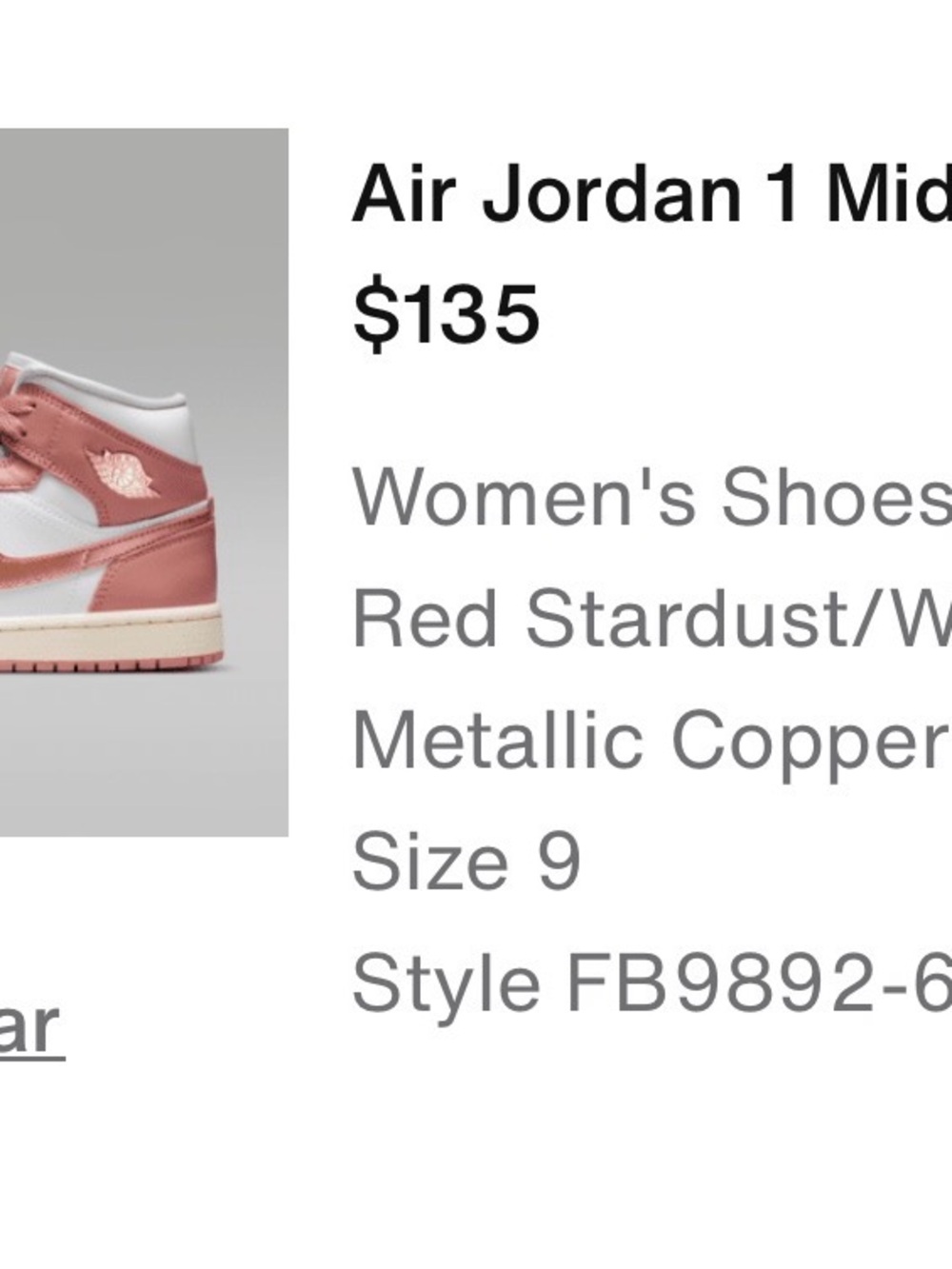 Nike Women’s High-Top Sneakers - Rose Pink & White